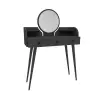 Belem Makeup Vanity Table with Mirror - Anthracite