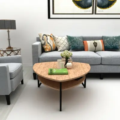 Adonis Coffee Table with Storage Shelf