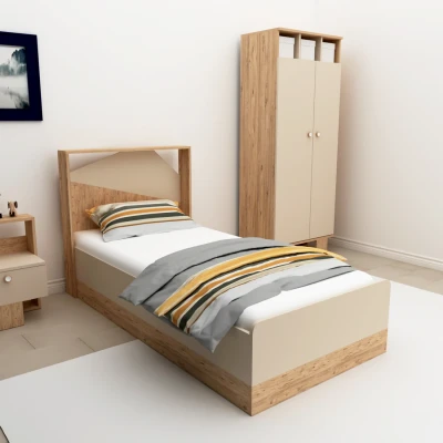 Zeno Bedstead Bed Frame with Headboard