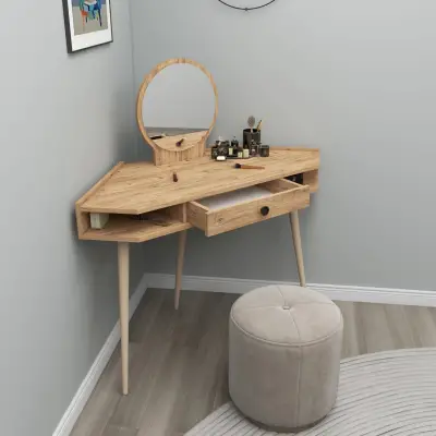 Phoenix Makeup Vanity Table with Mirror