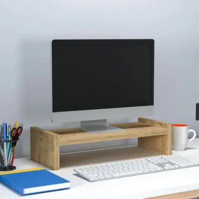 Agatha Monitor Riser PC Stand - Sapphire Oak