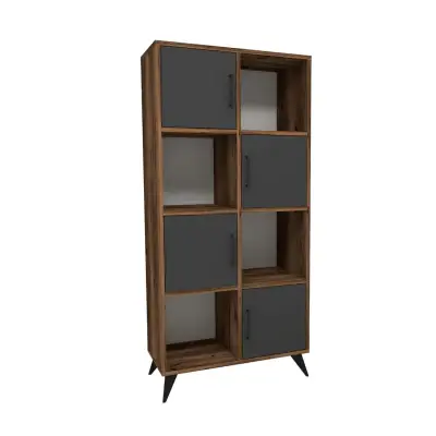 Nyx Multi-Purpose Cabinet Shelf - Light Walnut / Anthracite