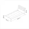 Scott Bedstead Bed Frame with Headboard