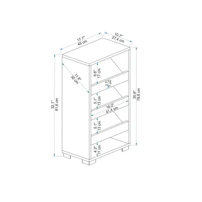 Leslie Shoe Storage Shelf with Cabinet