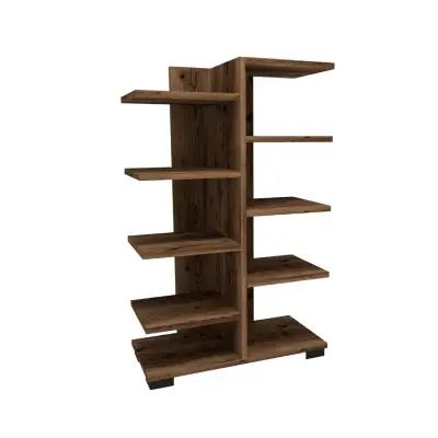 Albina Shoe Storage Shelf - Light Walnut