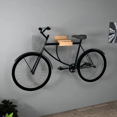 Luis Wall Mounted Bike Rack - Atlantic Pine