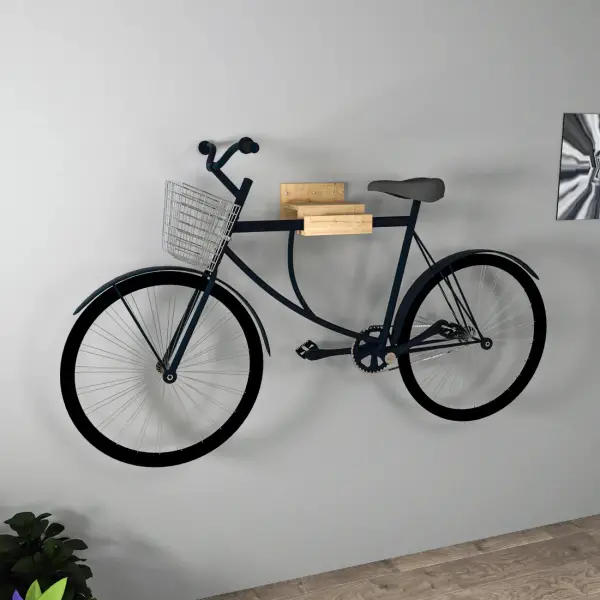 Luis Wall Mounted Bike Rack - Sapphire Oak