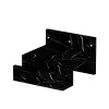 Luis Wall Mounted Bike Rack - Black Marble Effect