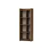 Babel Ladder Bookcase Bookshelf - Light Walnut / Beige