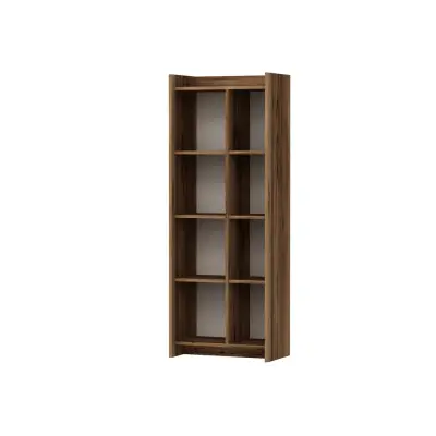 Babel Ladder Bookcase Bookshelf - Light Walnut / Beige