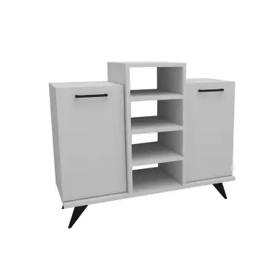 Minta Shoe Storage Shelf with Cabinet