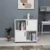 Vasilis Bookcase with Cabinets and Shelves