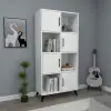 Nyx Bookcase with Cabinets and Shelves