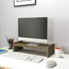 Agatha Monitor Riser PC Stand - Walnut