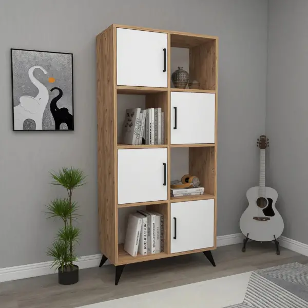 Nyx Multi-Purpose Cabinet Shelf - Atlantic Pine / White