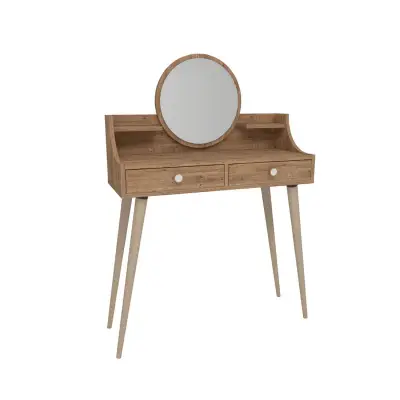 Risoma Makeup Vanity Table with Mirror - Atlantic Pine