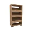  Leslie Shoe Storage Shelf with Cabinet - Atlantic Pine