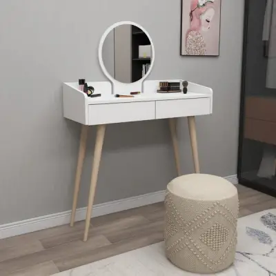 Burim Makeup Vanity Table with Mirror