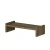 Agatha Monitor Riser PC Stand - Walnut