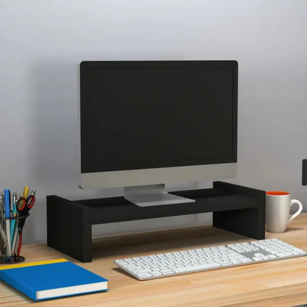 Agatha Monitor Riser PC Stand - Black