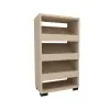  Leslie Shoe Storage Shelf with Cabinet - Beige