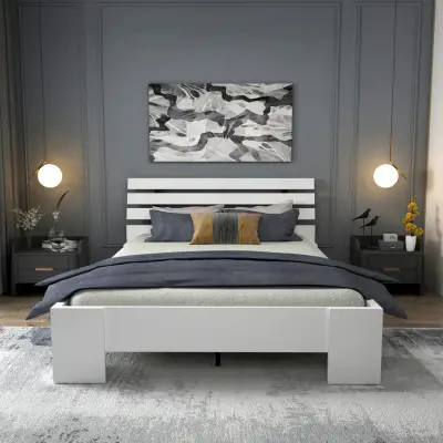 Megan Double Bedstead Bed Frame with Headboard