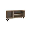 Dalila Shoe Storage Shelf - Light Walnut / Beige