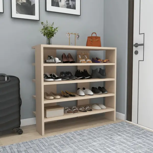 Lindita Shoe Storage Shelf - Beige