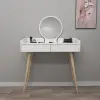 Burim Makeup Vanity Table with Mirror