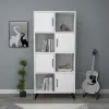 Nyx Bookcase with Cabinets and Shelves