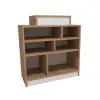 Ansel Shoe Storage Shelf - Atlantic Pine / White