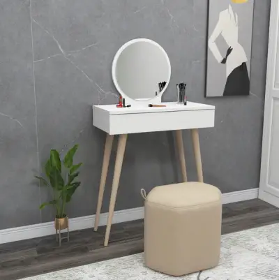 Novae Makeup Vanity Table with Mirror