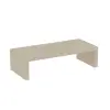 Thea Monitor Riser PC Stand - Beige