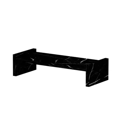 Agatha Monitor Riser PC Stand - Black Marble Effect