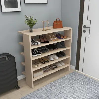 Lindita Shoe Storage Shelf - Beige