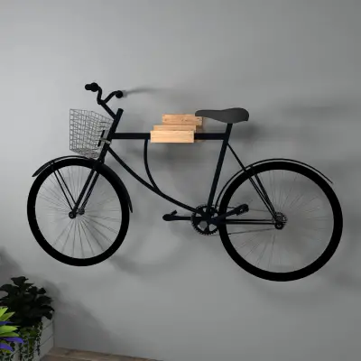 Luis Wall Mounted Bike Rack - Atlantic Pine