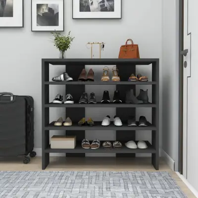 Lindita Shoe Storage Shelf - Anthracite