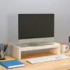 Agatha Monitor Riser PC Stand - Beige