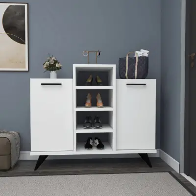 Minta Shoe Storage Shelf with Cabinet