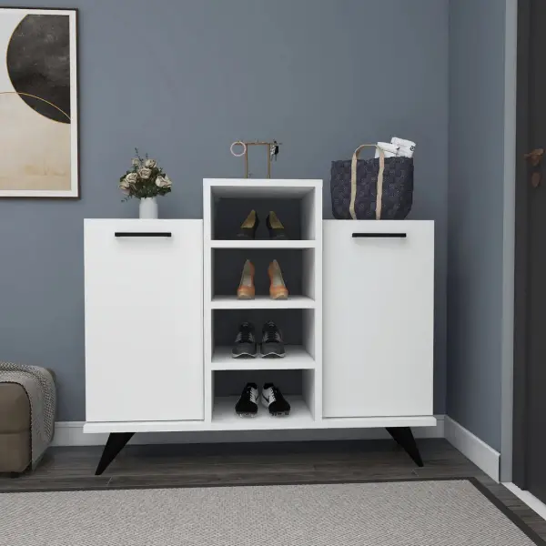 Minta Shoe Storage Shelf with Cabinet