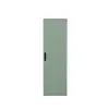 Galia Bathroom Washbasin Cabinet with Framed Wall Mirror, Sink & Side Cabinet Set - Light Green