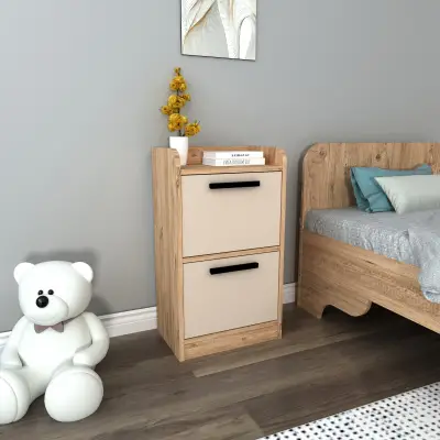 Lelia Kids Room Collection - Bookcase, Desk, Wardrobe, Bedstead & Nightstand