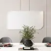 Akron Floating Mirror - White